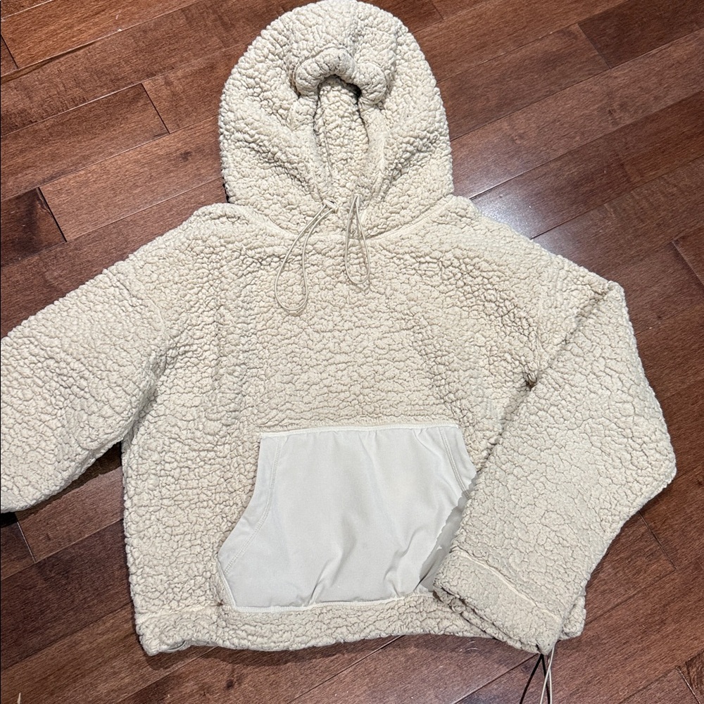 Zella Beige Sherpa Jacket